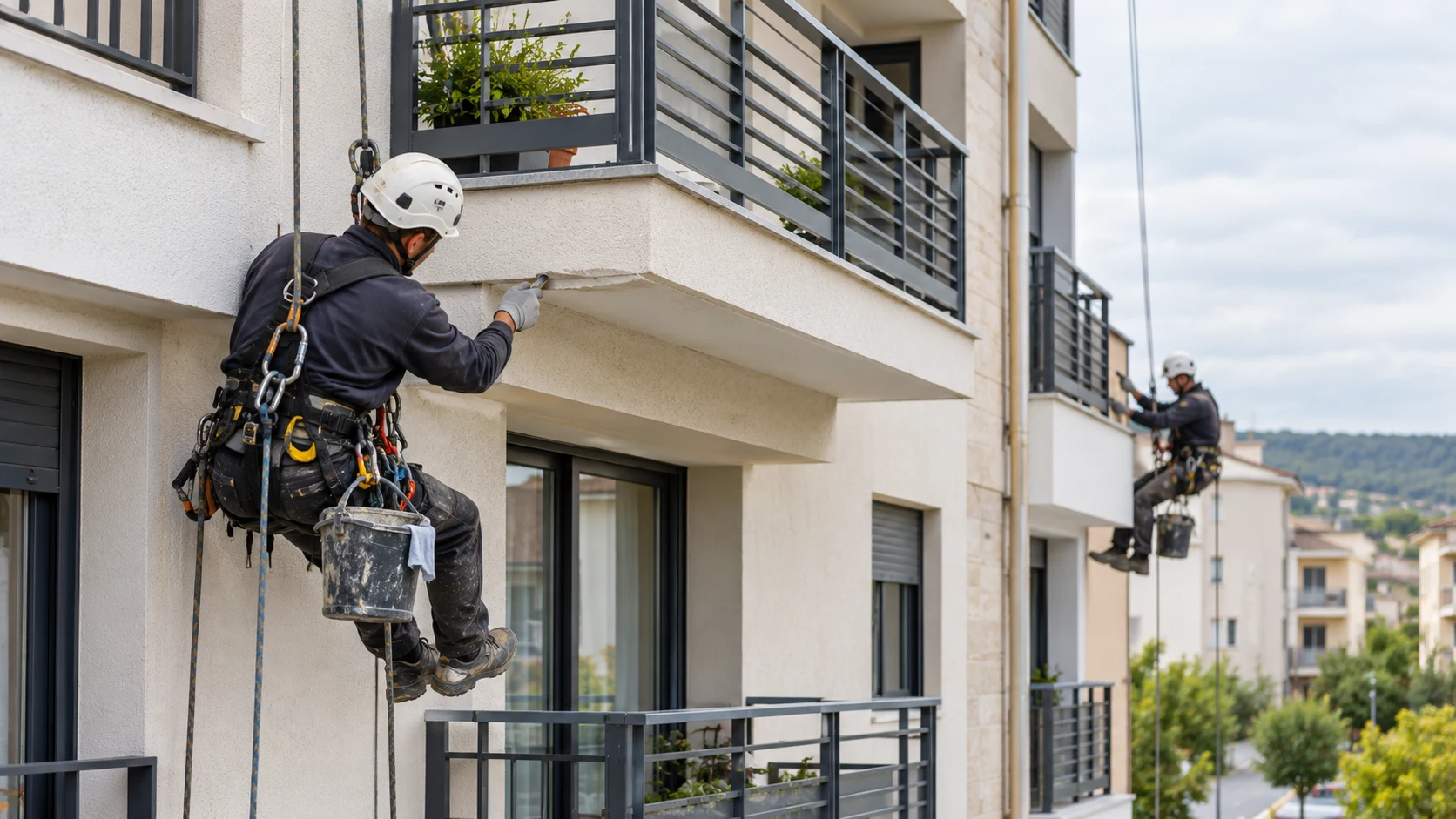Trabajos verticales en Vilafant